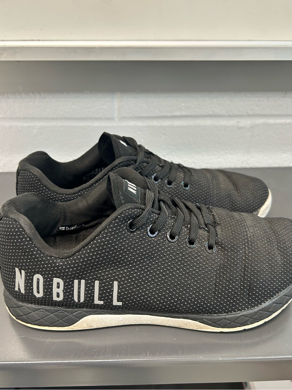 NOBULL Outwork Black Low-Profile Training Shoes